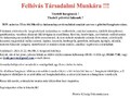 Felhívás Társadalmi Munkára !!!